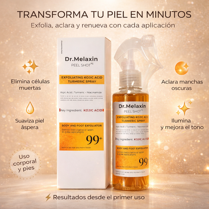 ✨ Dr. Melaxin Peel Shot 🍊 | Piel Suave, Clara y Sin Manchas desde el Primer Uso 🔥