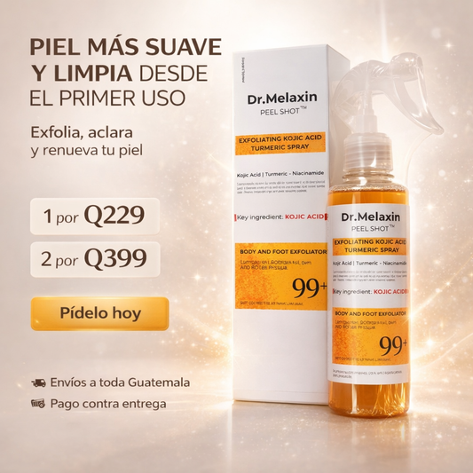 ✨ Dr. Melaxin Peel Shot 🍊 | Piel Suave, Clara y Sin Manchas desde el Primer Uso 🔥