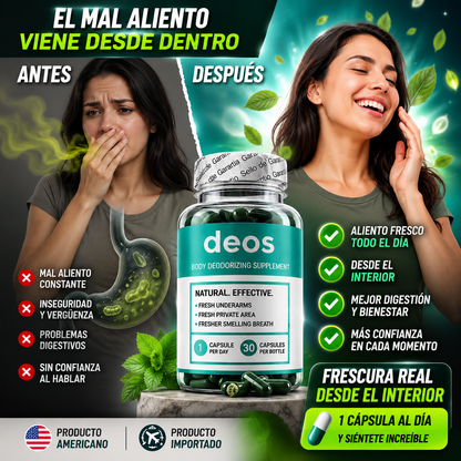 💎 DEOS Fórmula Natural 🌱 | Frescura Real Todos Los Días