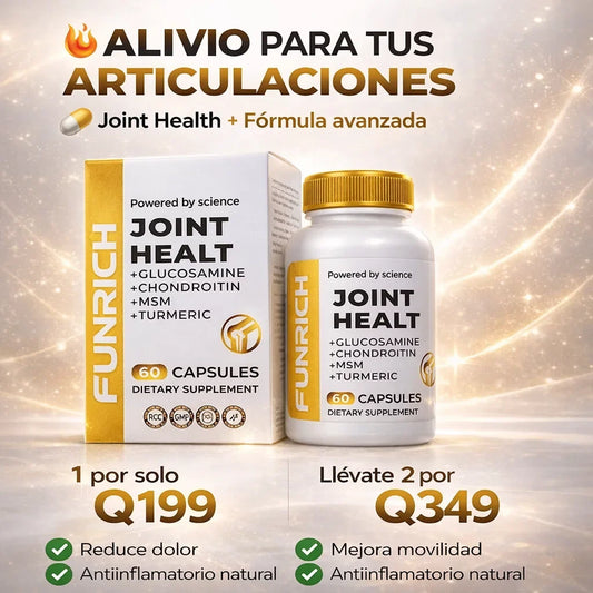 💊 Joint Health FUNRICH | Alivio y Movilidad para tus Articulaciones